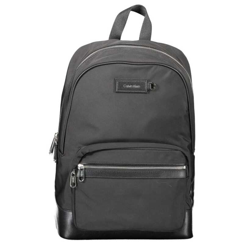 Calvin Klein Black Polyester Backpack, theFeinheit