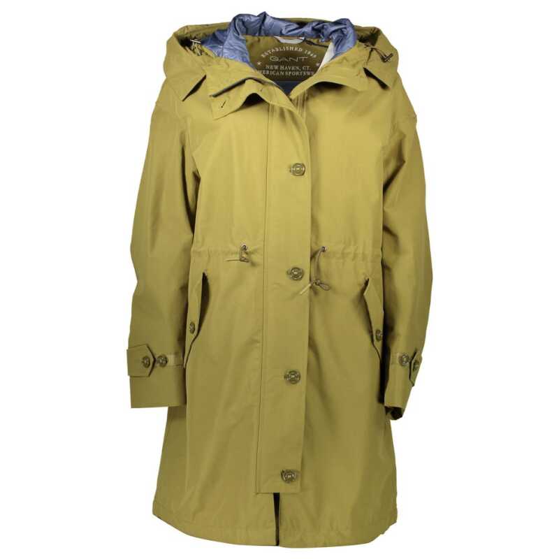 Gant Green Cotton Jackets &amp; Coat, theFeinheit