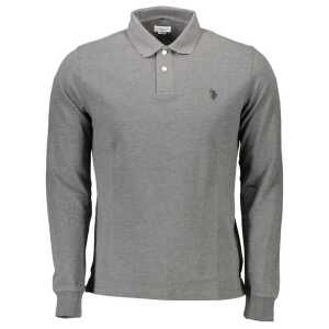 U.S. POLO ASSN. Gray Cotton Polo Shirt