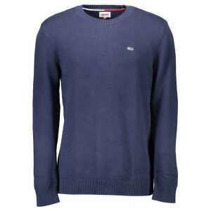 Tommy Hilfiger Blue Cotton Sweater