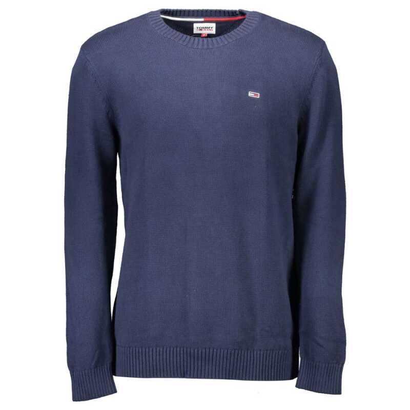 Tommy Hilfiger Blue Cotton Sweater, theFeinheit