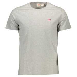 Levi's Gray Cotton T-Shirt