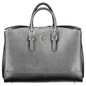 Tommy Hilfiger Black Polyethylene Handbag