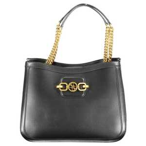 Guess Jeans Black Polyethylene Handbag