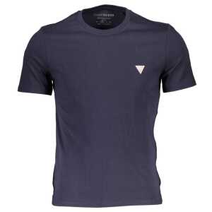 Guess Jeans Blue Cotton T-Shirt