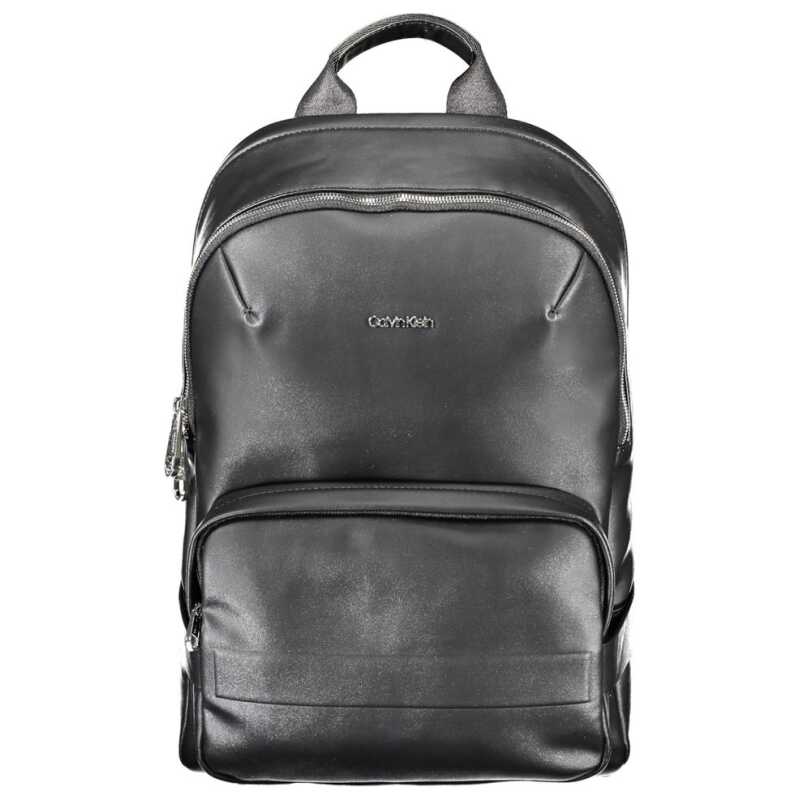 Calvin Klein Black Polyester Backpack, theFeinheit