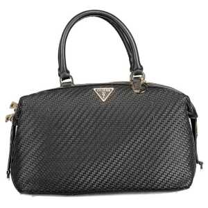 Guess Jeans Black Polyethylene Handbag