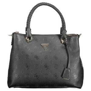 Guess Jeans Black Polyethylene Handbag