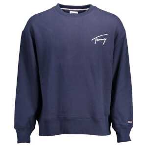 Tommy Hilfiger Blue Cotton Sweater