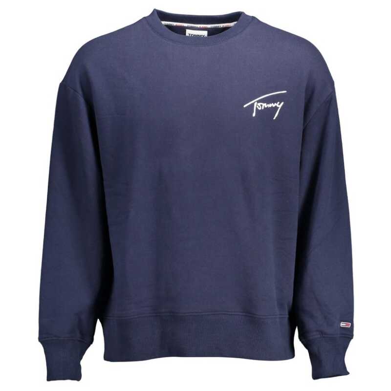 Tommy Hilfiger Blue Cotton Sweater, theFeinheit