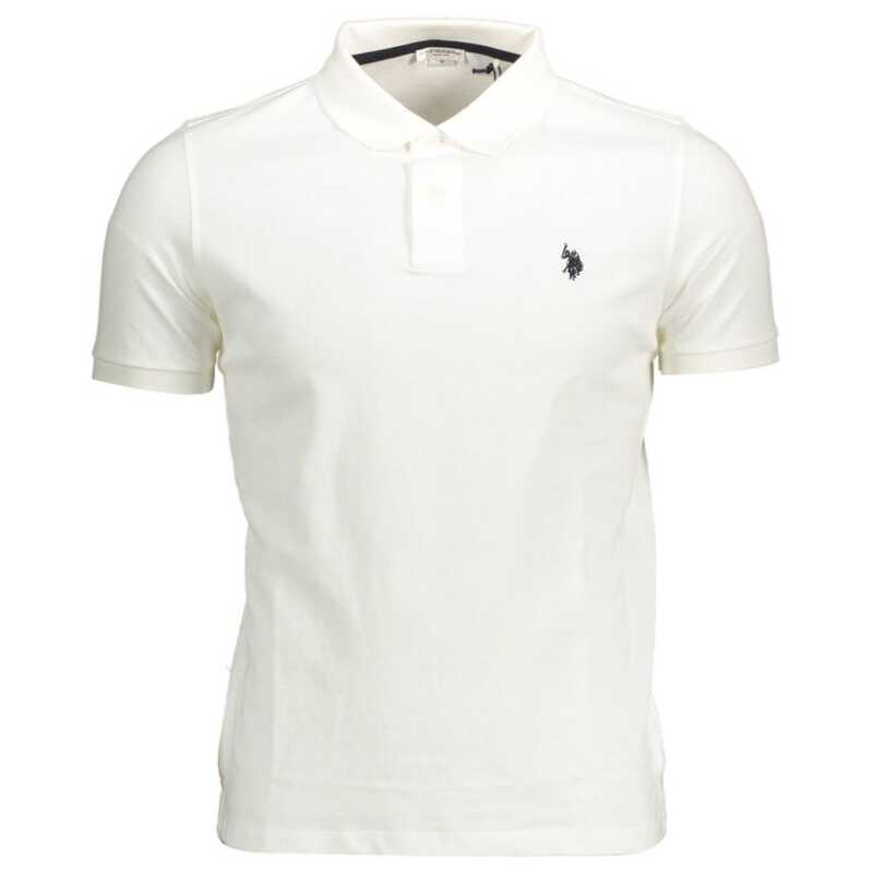 U.S. POLO ASSN. White Cotton Polo Shirt, theFeinheit