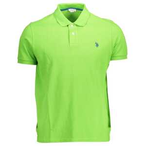U.S. POLO ASSN. Green Cotton Polo Shirt