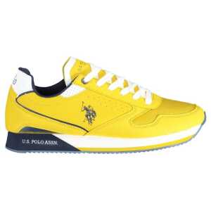 U.S. POLO ASSN. Yellow Polyester Sneaker