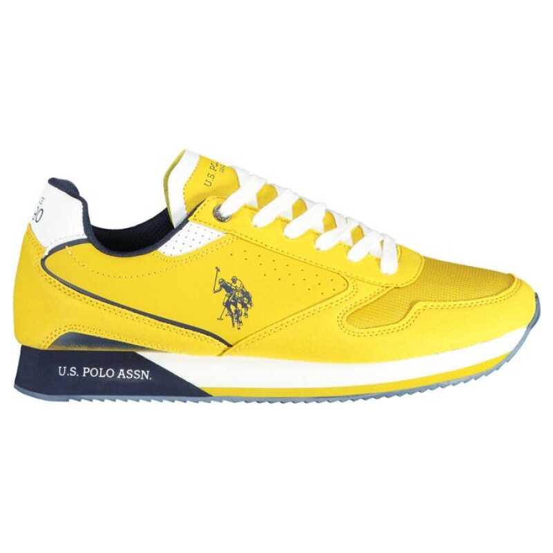 U.S. POLO ASSN. Yellow Polyester Sneaker, theFeinheit