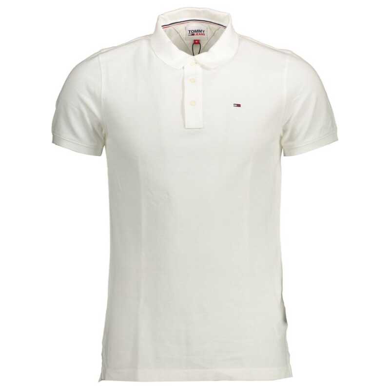 Tommy Hilfiger White Cotton Polo Shirt, theFeinheit