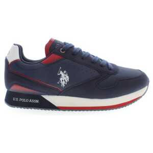 U.S. POLO ASSN. Blue Polyester Sneaker