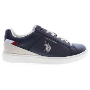 U.S. POLO ASSN. Blue Polyester Sneaker