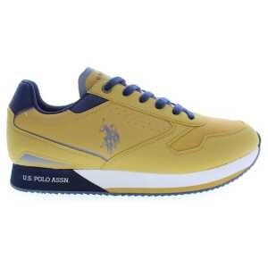 U.S. POLO ASSN. Yellow Polyester Sneaker
