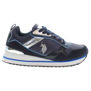 U.S. POLO ASSN. Blue Polyester Sneaker