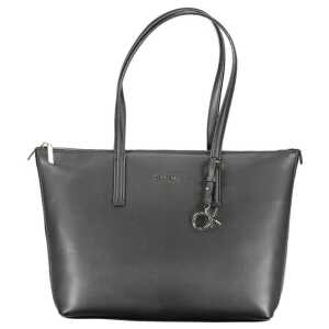 Calvin Klein Black Polyester Handbag