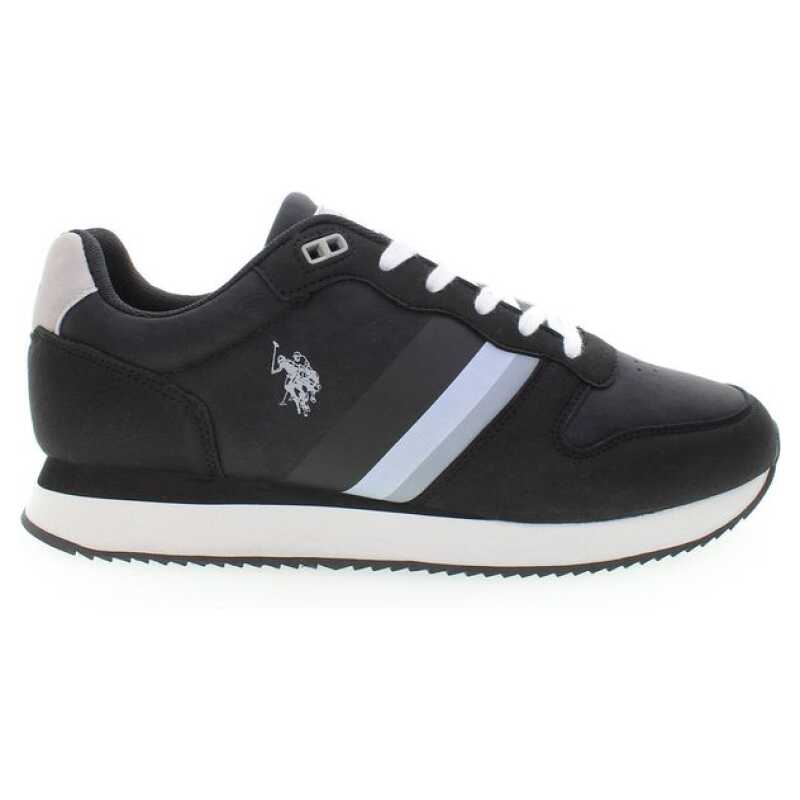 U.S. POLO ASSN. Black Polyester Sneaker, theFeinheit