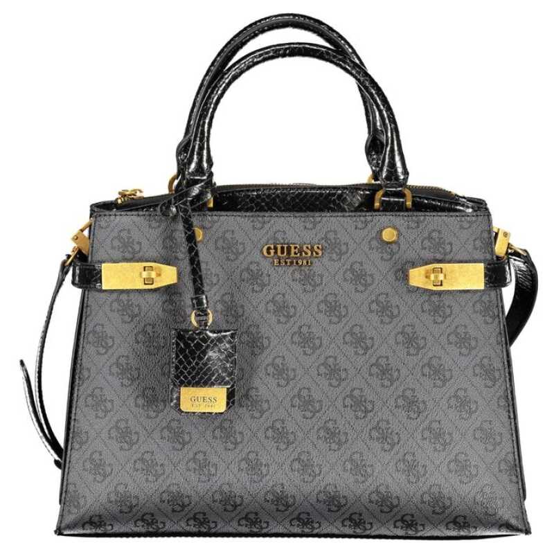 Guess Jeans Black Cotton Handbag, theFeinheit