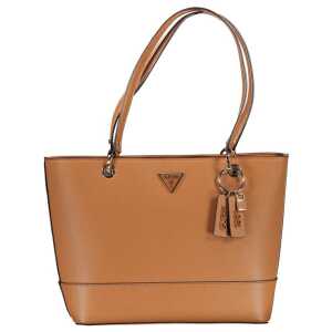 Guess Jeans Brown Polyethylene Handbag