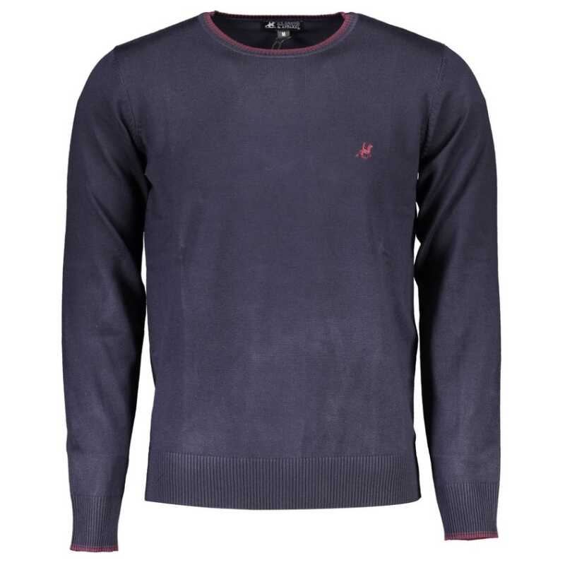 U.S. Grand Polo Blue Nylon Sweater, theFeinheit