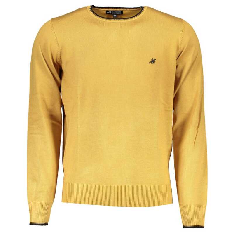U.S. Grand Polo Yellow Nylon Sweater, theFeinheit