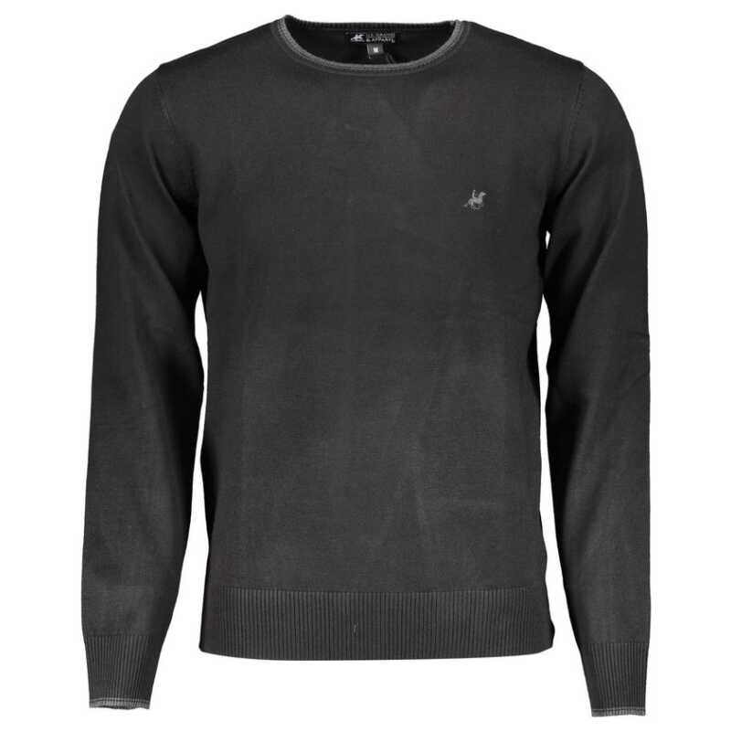 U.S. Grand Polo Black Nylon Sweater, theFeinheit