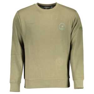 U.S. Grand Polo Green Cotton Sweater