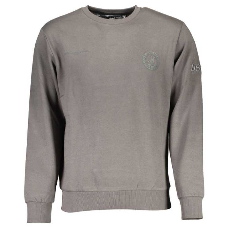 U.S. Grand Polo Gray Cotton Sweater, theFeinheit