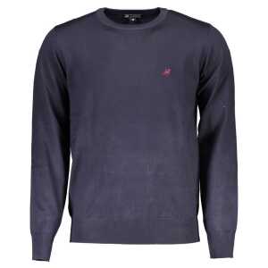 U.S. Grand Polo Blue Nylon Sweater
