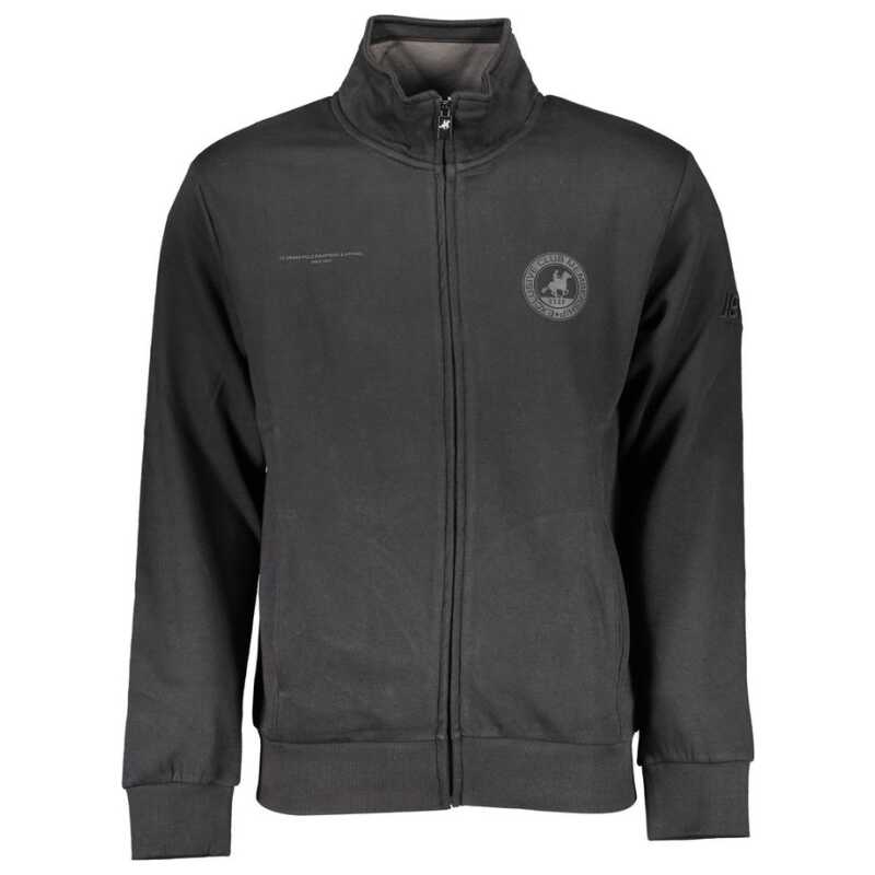 U.S. Grand Polo Black Cotton Sweater, theFeinheit