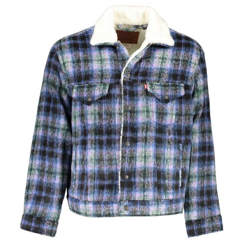 Levi&#8217;s Blue Polyester Jacket, theFeinheit