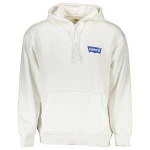 Levi's White Cotton Sweater