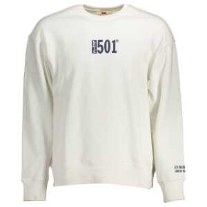 Levi's White Cotton Sweater