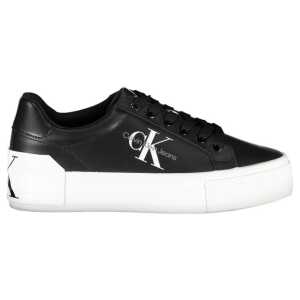 Calvin Klein Black Polyester Sneaker