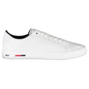 Tommy Hilfiger White Polyester Sneaker
