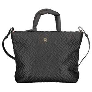 Tommy Hilfiger Black Polyester Handbag