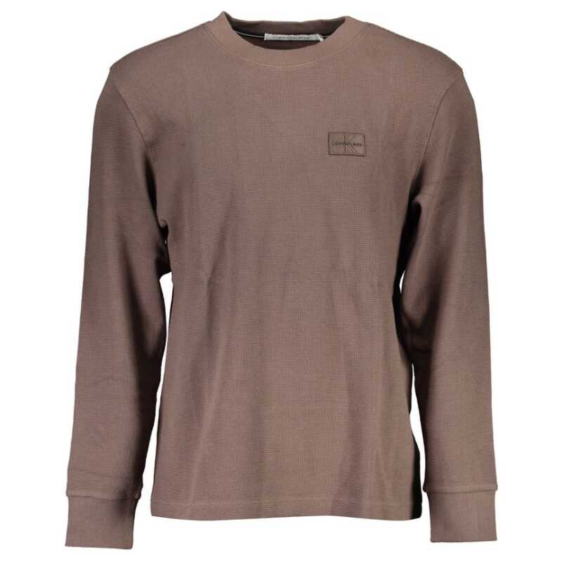 Calvin Klein Brown Cotton Sweater, theFeinheit