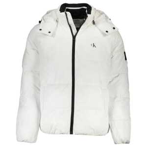 Calvin Klein White Polyester Jacket