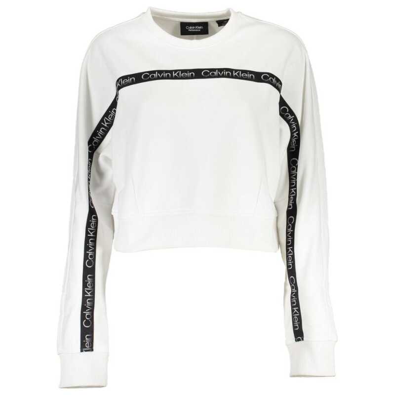 Calvin Klein White Polyester Sweater, theFeinheit