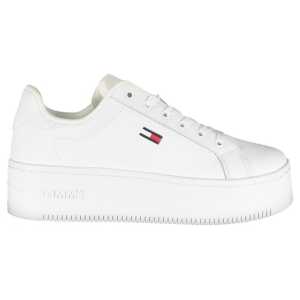 Tommy Hilfiger White Polyester Sneaker
