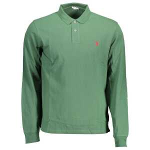 U.S. POLO ASSN. Green Cotton Polo Shirt
