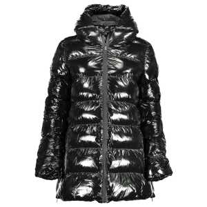 U.S. POLO ASSN. Black Polyester Jackets & Coat