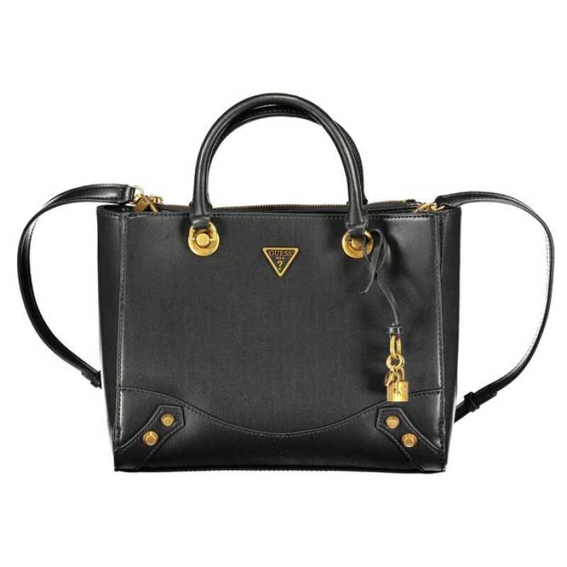 Guess Jeans Black Polyethylene Handbag, theFeinheit