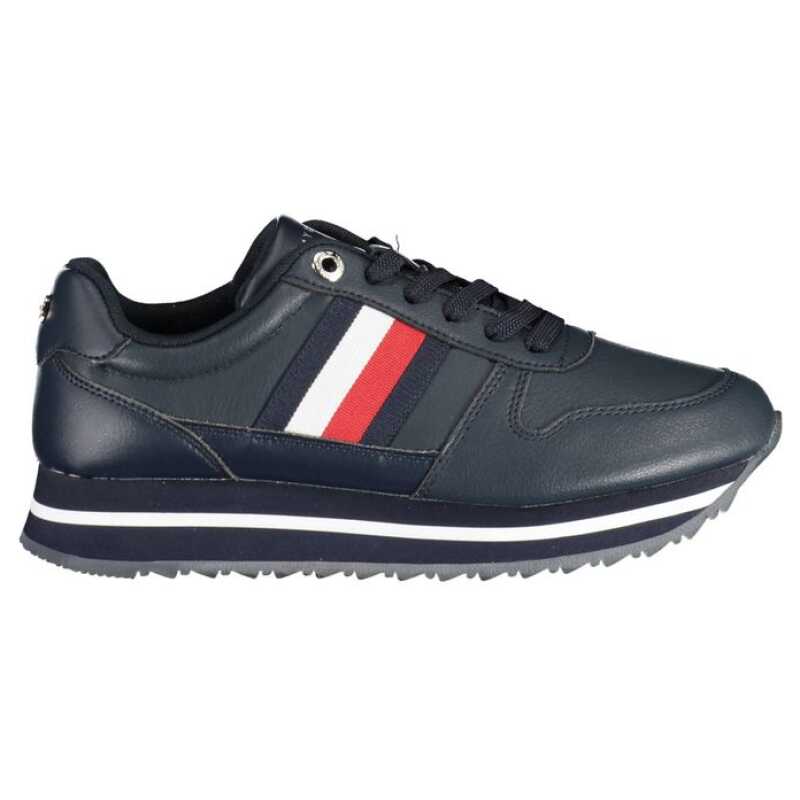 Tommy Hilfiger Blue Polyester Sneaker, theFeinheit
