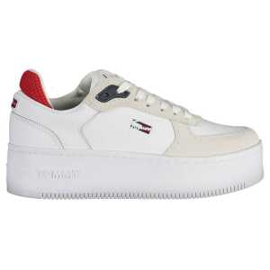 Tommy Hilfiger White Polyester Sneaker