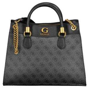 Guess Jeans Black Polyethylene Handbag